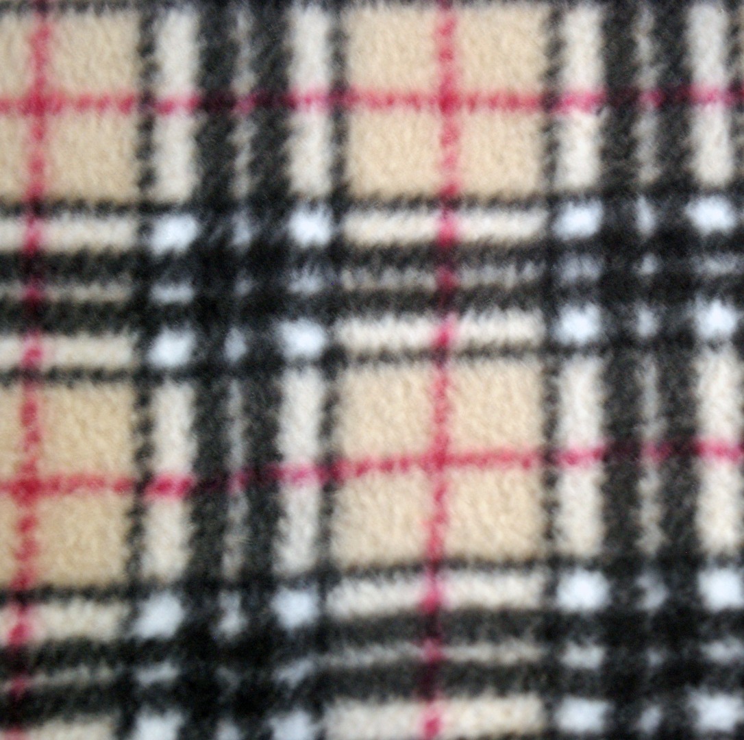 SoulPet Plush Country Tartan Fleece Dog Blanket with Sherpa Fleece Back  in 3 Sizes