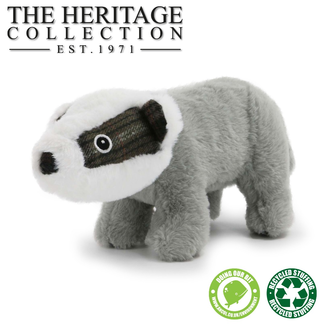 Ancol Heritage Badger Dog Toy