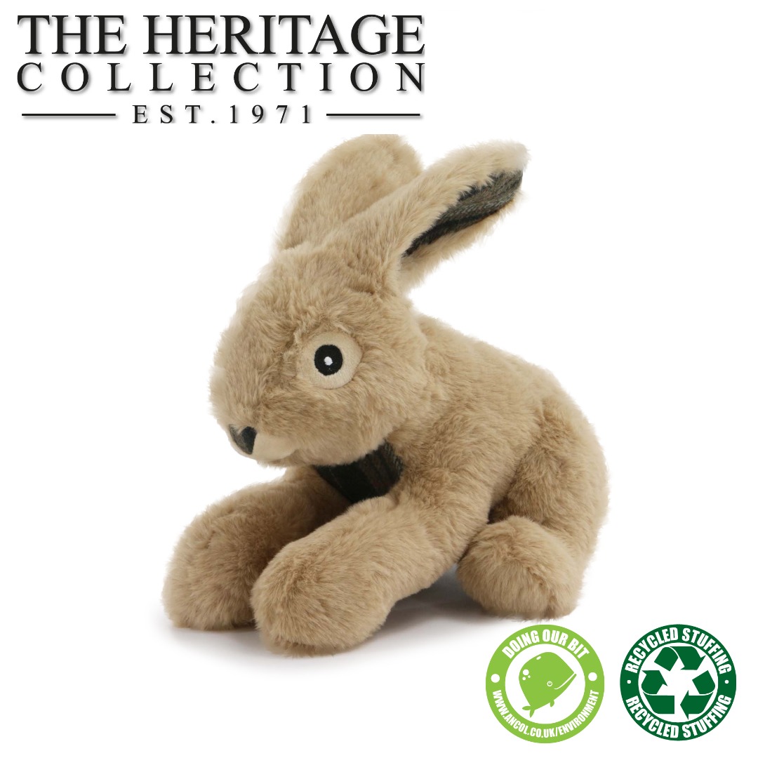 Ancol Heritage Tartan Rabbit Dog Toy
