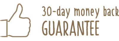 30 day money back guarantee