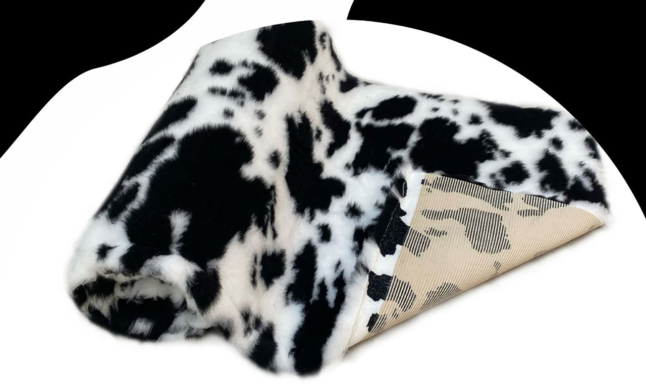 Introducing: The Cow Print Vet Bed