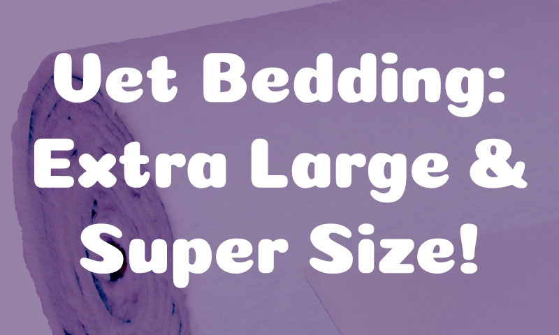 Vet bedding, 10m rolls, 15m rolls, supersize, extra large, ideal for ...