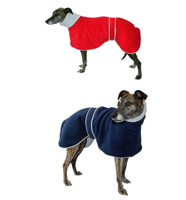 Greyhound Polo Fleece Dog Coat