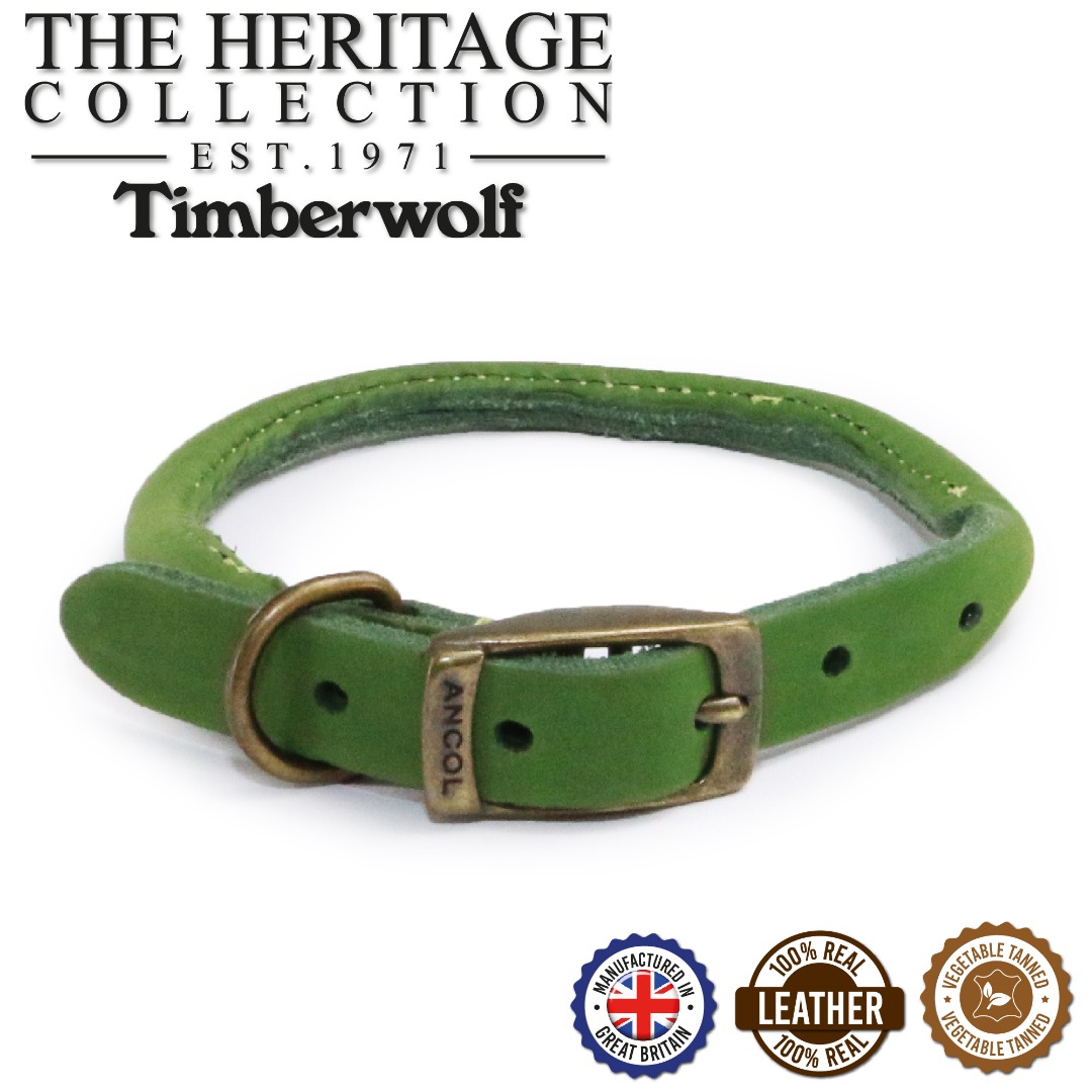 Ancol Timberwolf Round Dog Collar