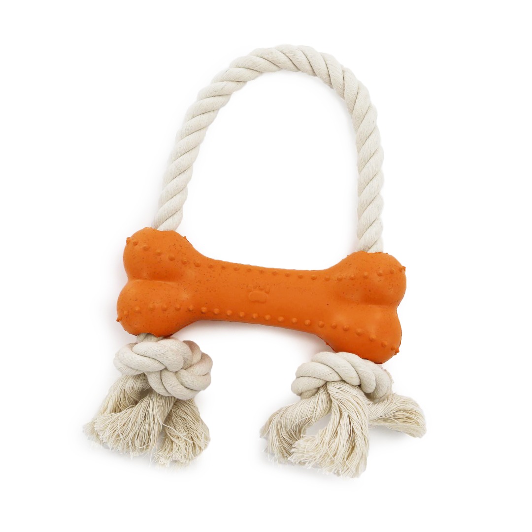 Rice Bone Dog Toy Pack of 3 Colours