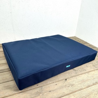 Navy Waterproof Orthopaedic Dog Mattress 14cm Thick Firm Dog Bed