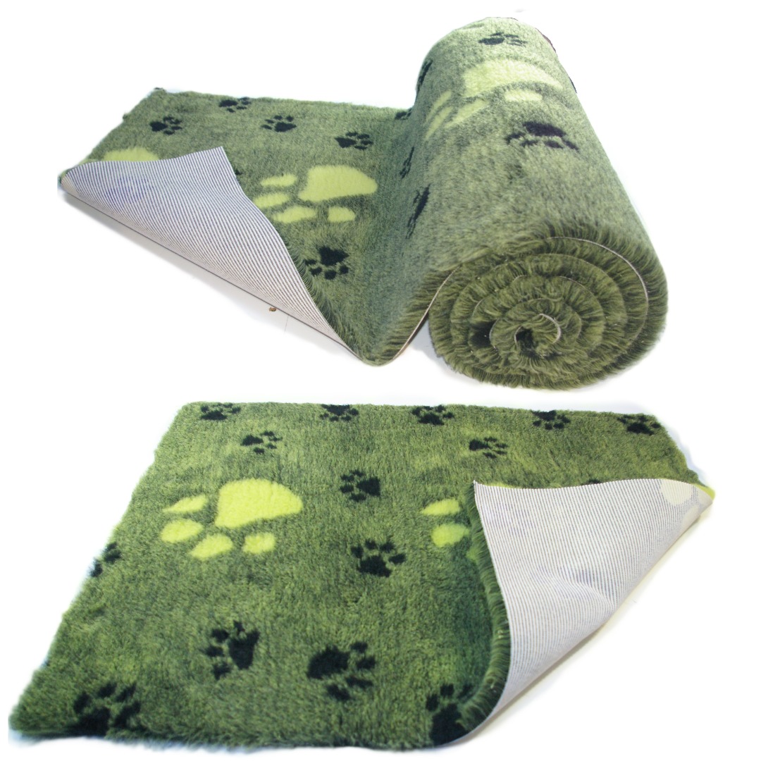 Large Paw  High Grade Vet Bedding Non-Slip back Bed Fleece for Pets 3 Colours Avaiable