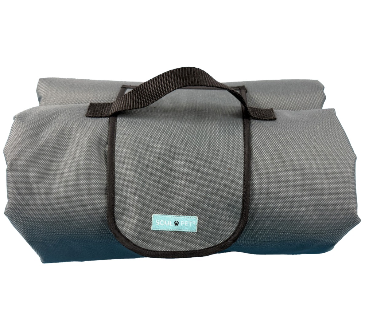 Grey Large Pet Travel Beach Picnic Blanket with Waterproof Backing Size:  150cm x 95cm