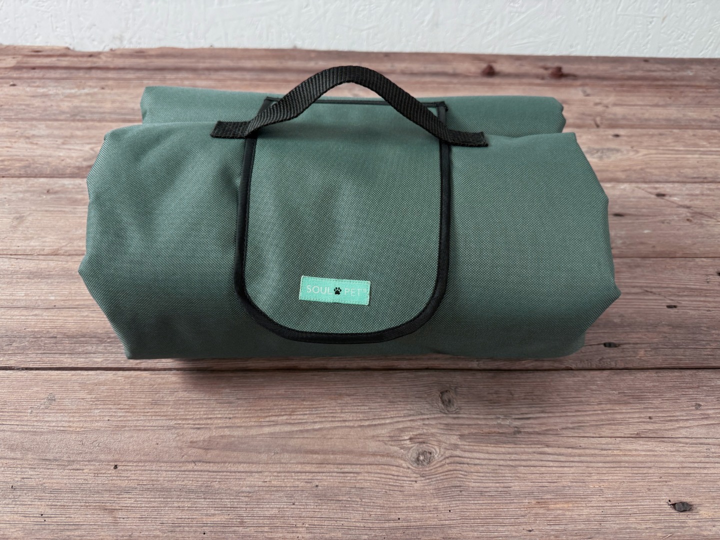 New Forest Green Large Pet Travel Beach Picnic Blanket with