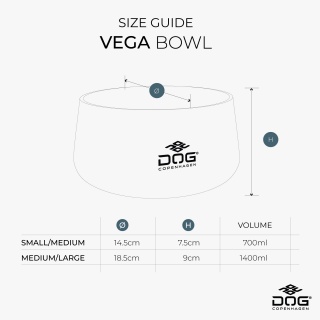 DOG Copenhagen Vega Dog Bowl