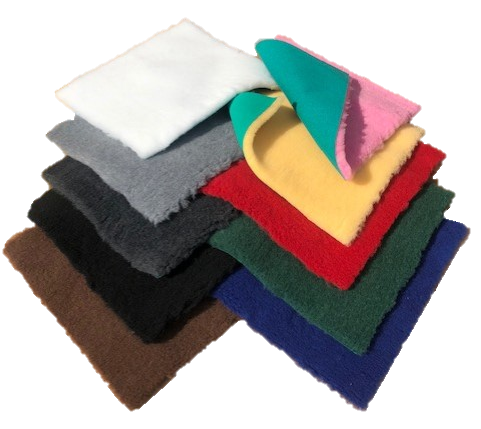 Plain Traditional Green Back Vet Bedding Fleece for Whelping dogs, 30mm pile 1200GSM SIZE 48in x 48in