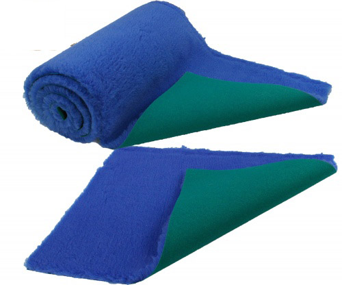Vet Bed Dog Crate Mat – Non Slip Charcoal Grey Fleece Roll – Whelping Puppy Pad – Made In UK