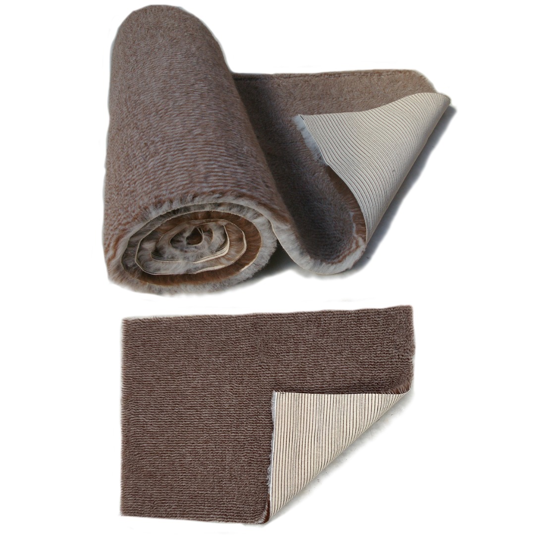 Chocolate Brown Magnolia  Vet Bedding  Non-Slip Whelping Fleece Dog Puppy Pro Bed Cut as Mats or Rolls.