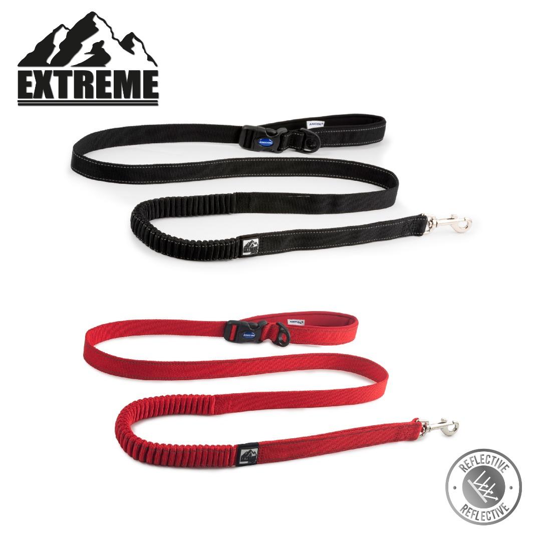 Ancol Extreme Shock Absorb Running Dog Lead Size;  1.2m Length